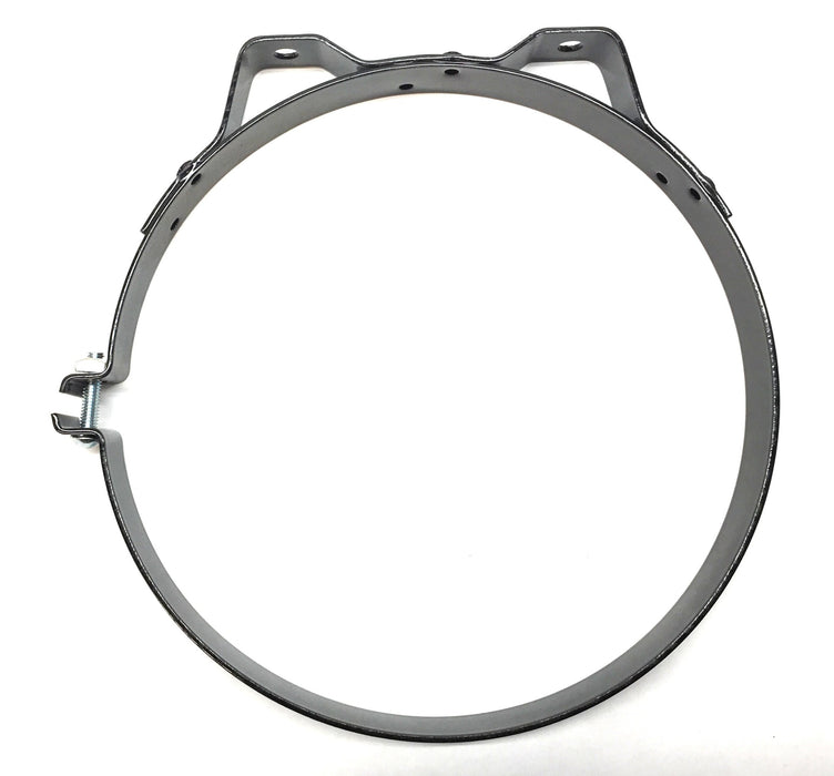 Unbranded 12"x1-1/4"x .12" Black Metal Pipe Clamp Fuel Filter Bracket NOS