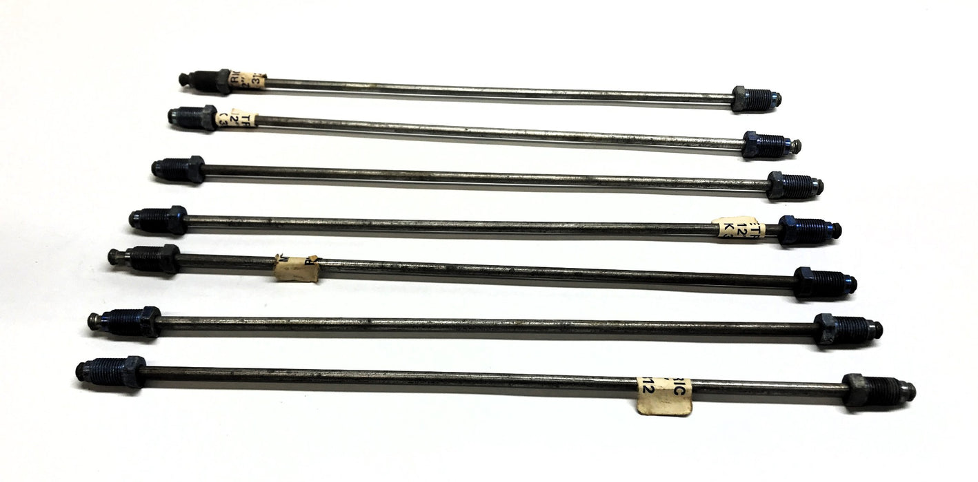 Unbranded 3/16" x 12" Steel Brake Line BNK312 [Lot of 7] NOS