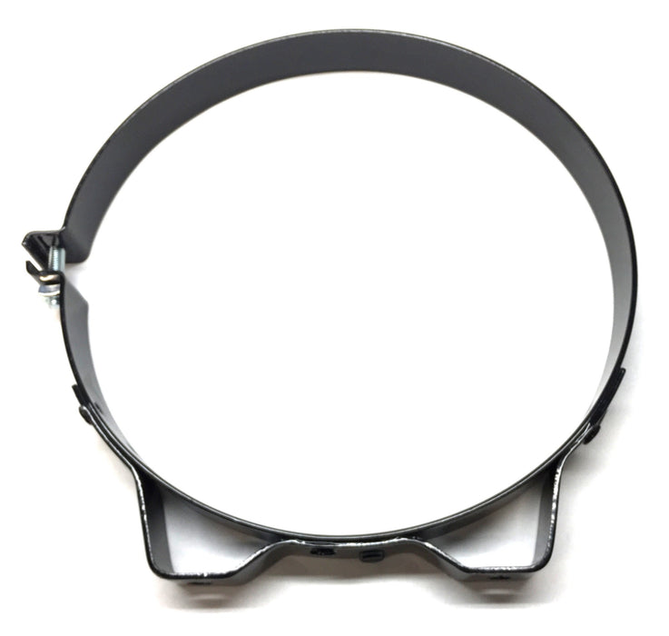 Unbranded 12"x1-1/4"x .12" Black Metal Pipe Clamp Fuel Filter Bracket NOS