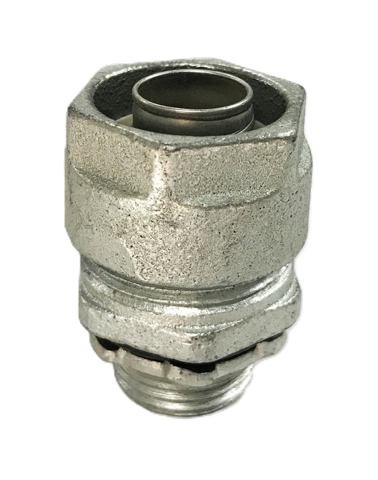 Gedney 1/2 inch Straight Liquid Tight Connector OZD4Q-50 [Lot of 5] NOS