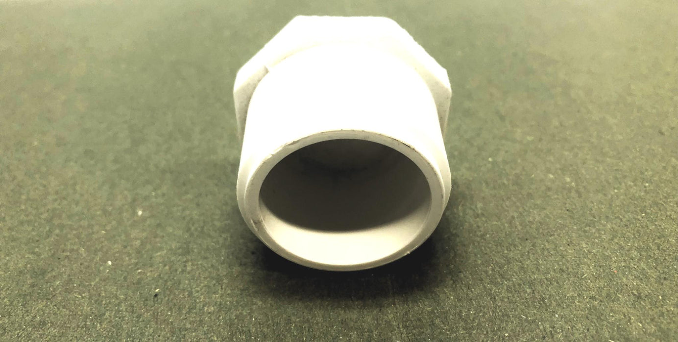 Charlotte 1-1/4" SCH-40 PVC Male Pipe Thread 450-012 [Lot of 4] NOS