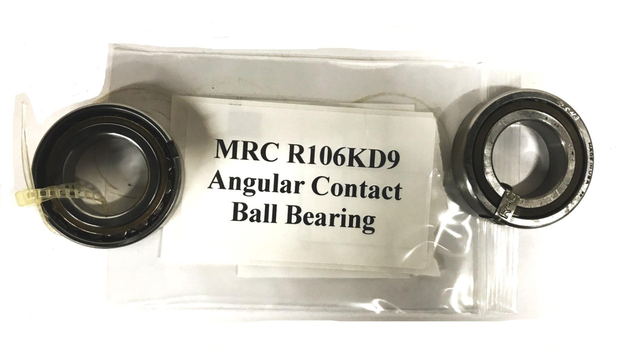 MRC Angular Contact Ball Bearing 106KRDU [Lot of 2] NOS
