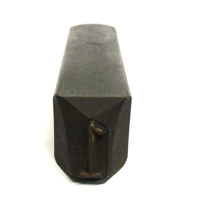 Gruv Grip 1/2 Inch Number Metal Stamp 1 USED