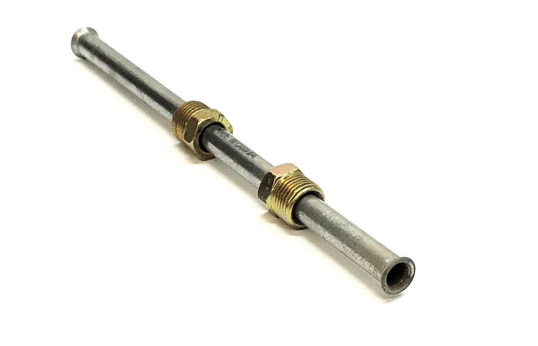 Unbranded 3/8" x 8" Steel Brake Line [Lot of 3] NOS