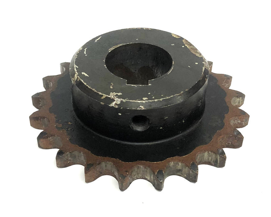 Tsubaki 1.58 Inch Bore Roller Chain Sprocket RS60-B21 USED