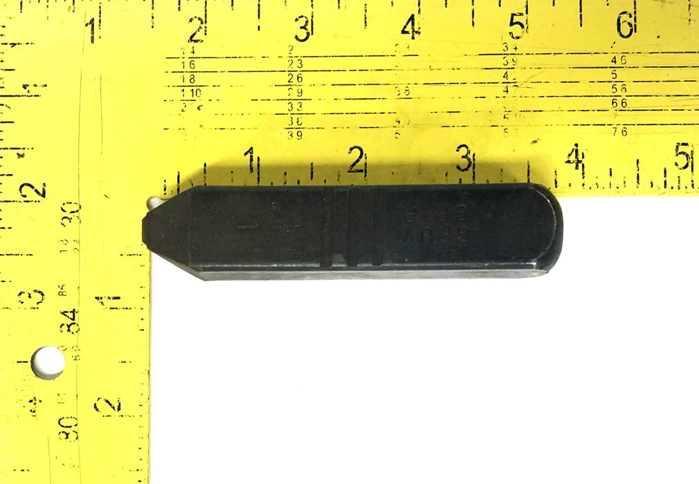 Gruv Grip 1/2 Inch Number Metal Stamp 1 USED