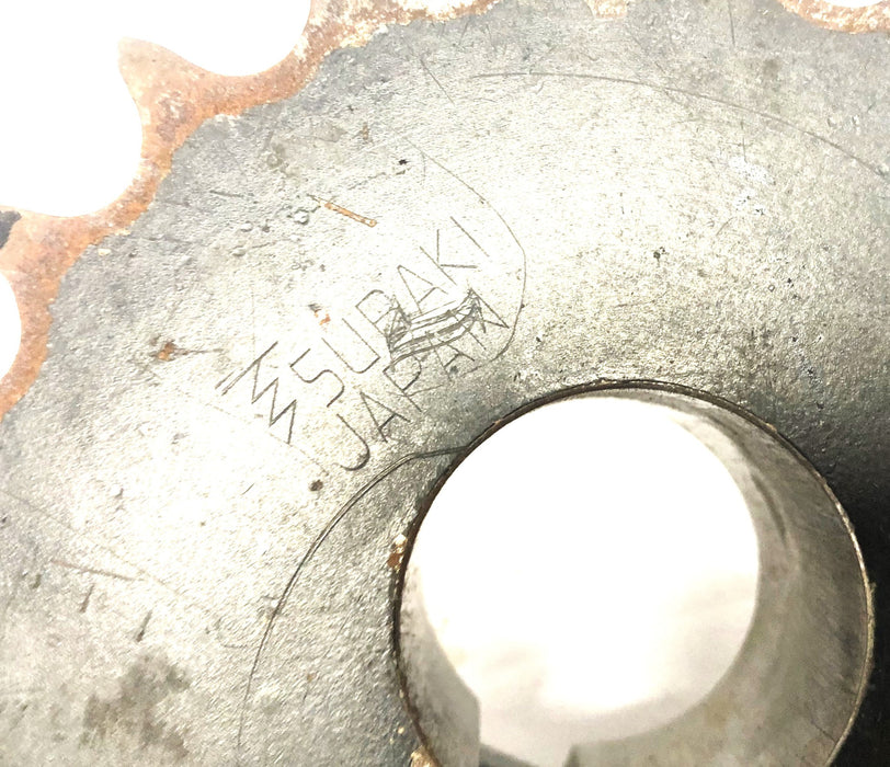 Tsubaki 1.58 Inch Bore Roller Chain Sprocket RS60-B21 USED