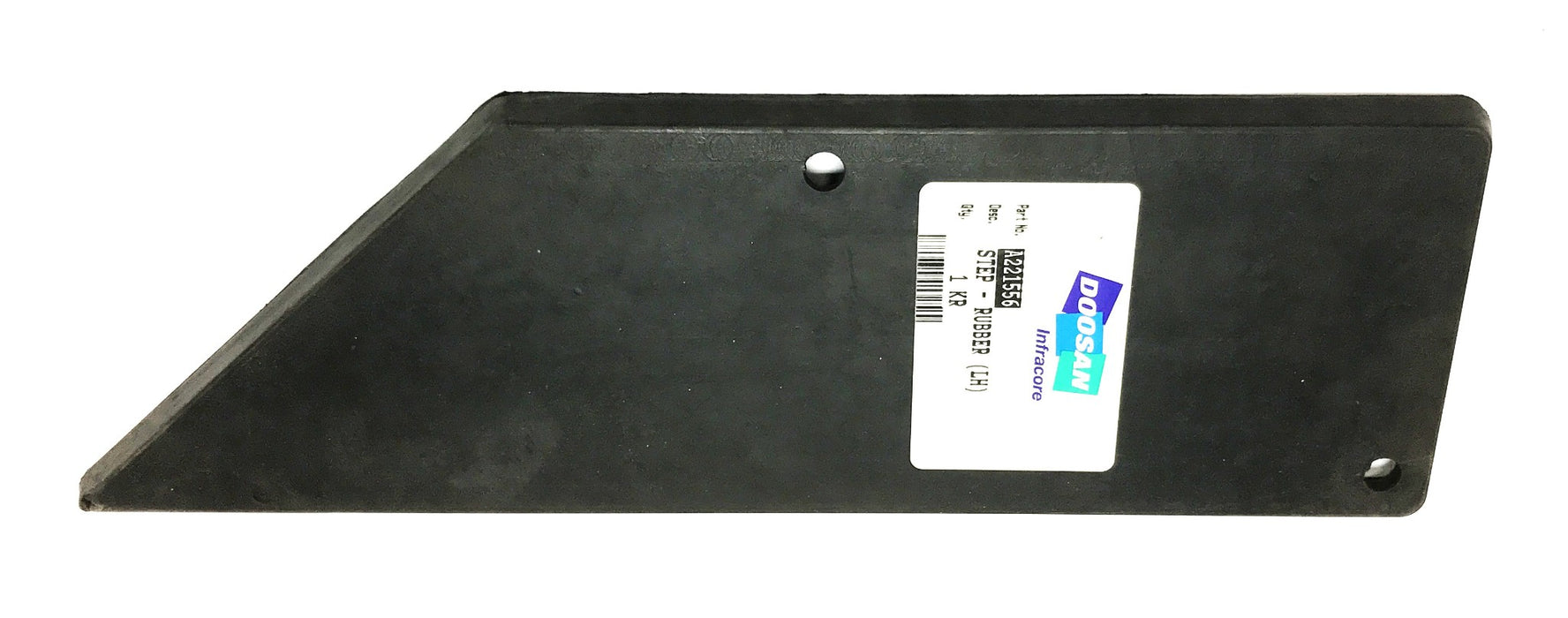 Doosan Daewoo Forklift LH Rubber Step A221556 NOS