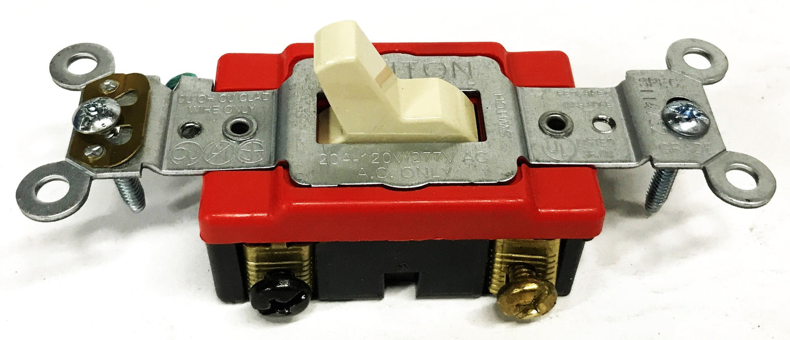 Leviton Ivory 20A 120/277W 3-Way Switch 1223-2I [Lot of 4] NOS