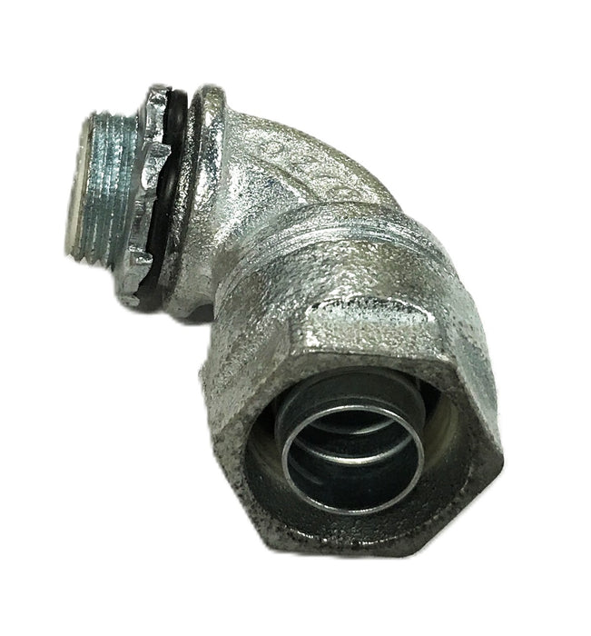 Gedney Liquid Tight Elbow Connector 4Q-950T [Lot of 8] NOS