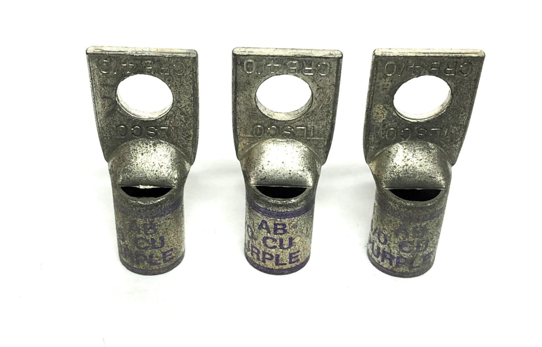 Ilsco 54 AB 15 Purple Compression Terminal Lug CRB 4/0 CU [Lot of 3] NOS