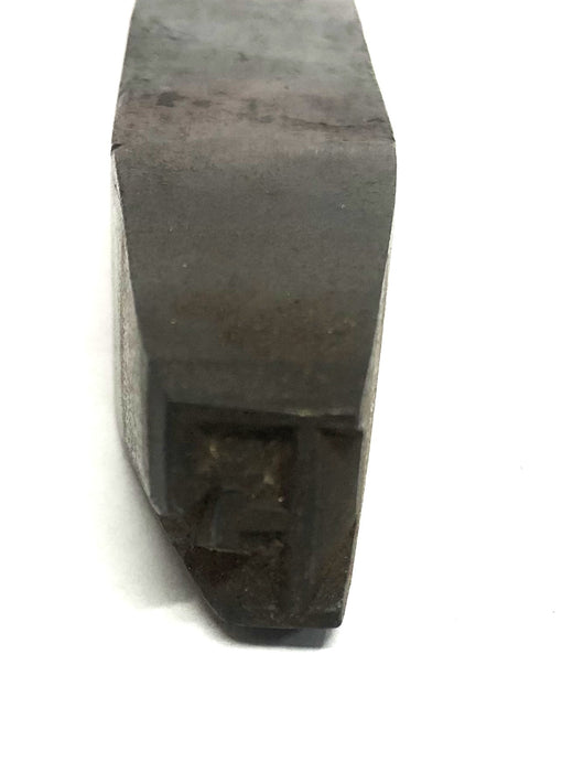 Boyer-Campbell 1/2 Inch Letter Metal Stamp F USED