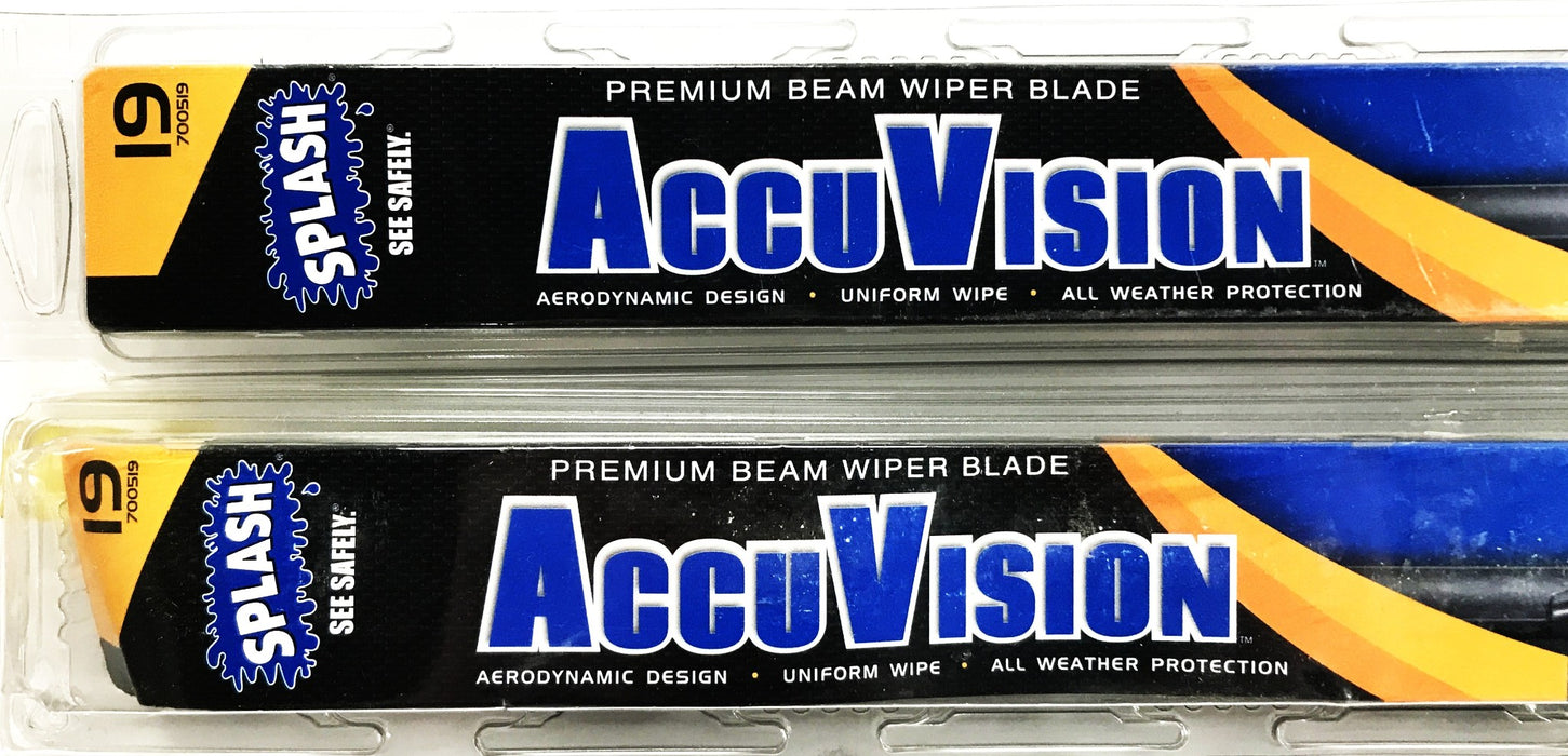 Splash 19 inch Wiper Blade 700519 [Lot of 2] NOS