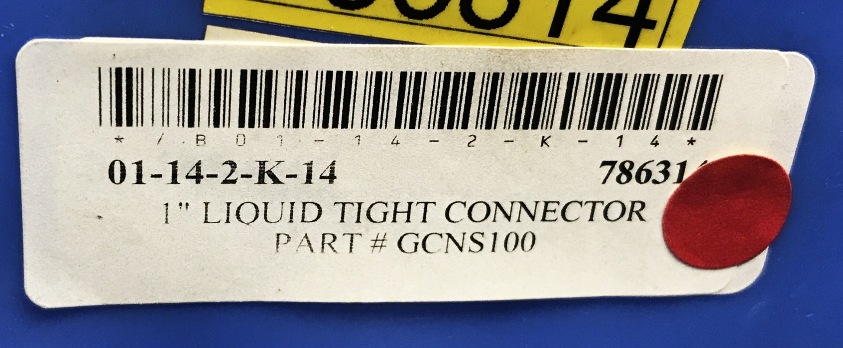 Unbranded 1 inch Liquid-Tight Straight Connector GCNS100 [Lot of 5] NOS