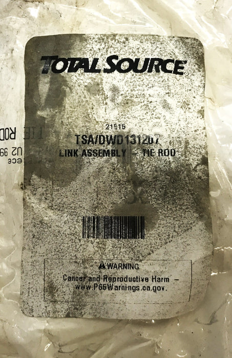 Total Source Forklift Tie Rod End Link Assembly DWD131207 NOS