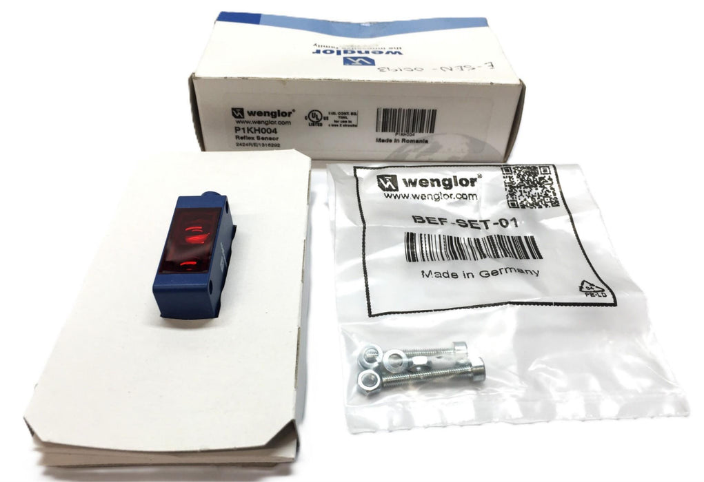 Wenglor Reflex Sensor P1KH004 (2424R/E/1316292) NOS