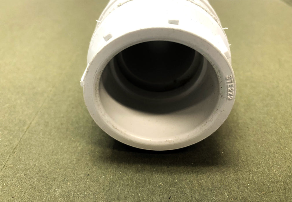 Spears 1-1/4" SCH40 Sliding/Slip Repair Coupling PVC Pipe 2FW1G2 [Lot of 2] NOS