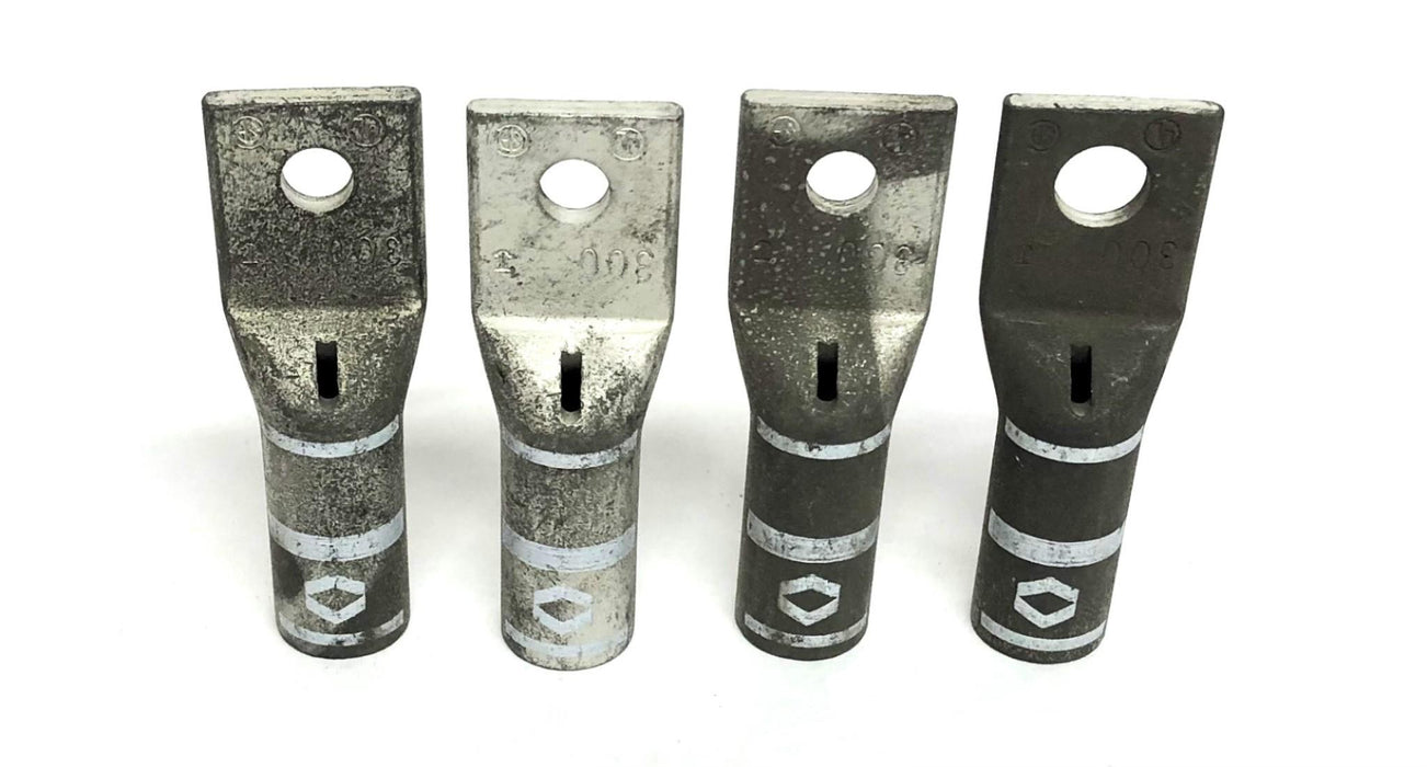 Unbranded Compression Terminal Lug 300 [Lot of 4] NOS