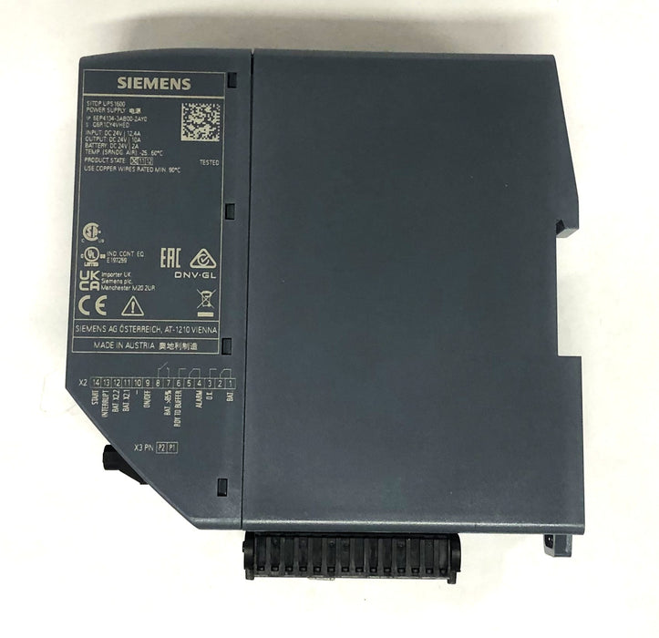 Siemens SITOP UPS1600 Power Supply 6EP4134-3AB00-2AY0 USED