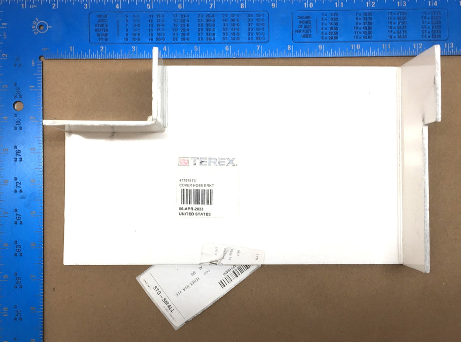 Terex Hose Cover Bracket 477974TU NOS