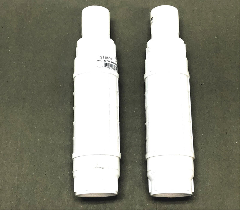 Spears 1" PVC Repair Coupling S118-10 (2FW1C2) [Lot of 2] NOS