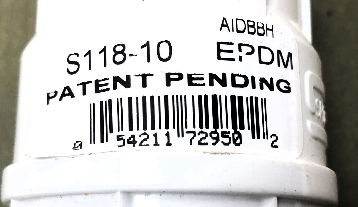 Spears 1" PVC Repair Coupling S118-10 (2FW1C2) [Lot of 2] NOS