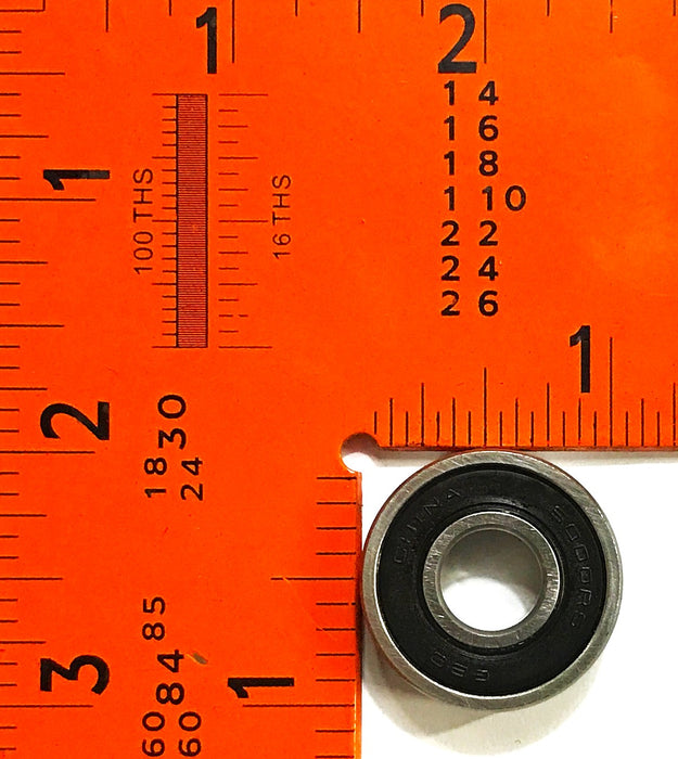 General Bearing Single Row Ball Bearing 6000-2RS [Lot of 4] NOS