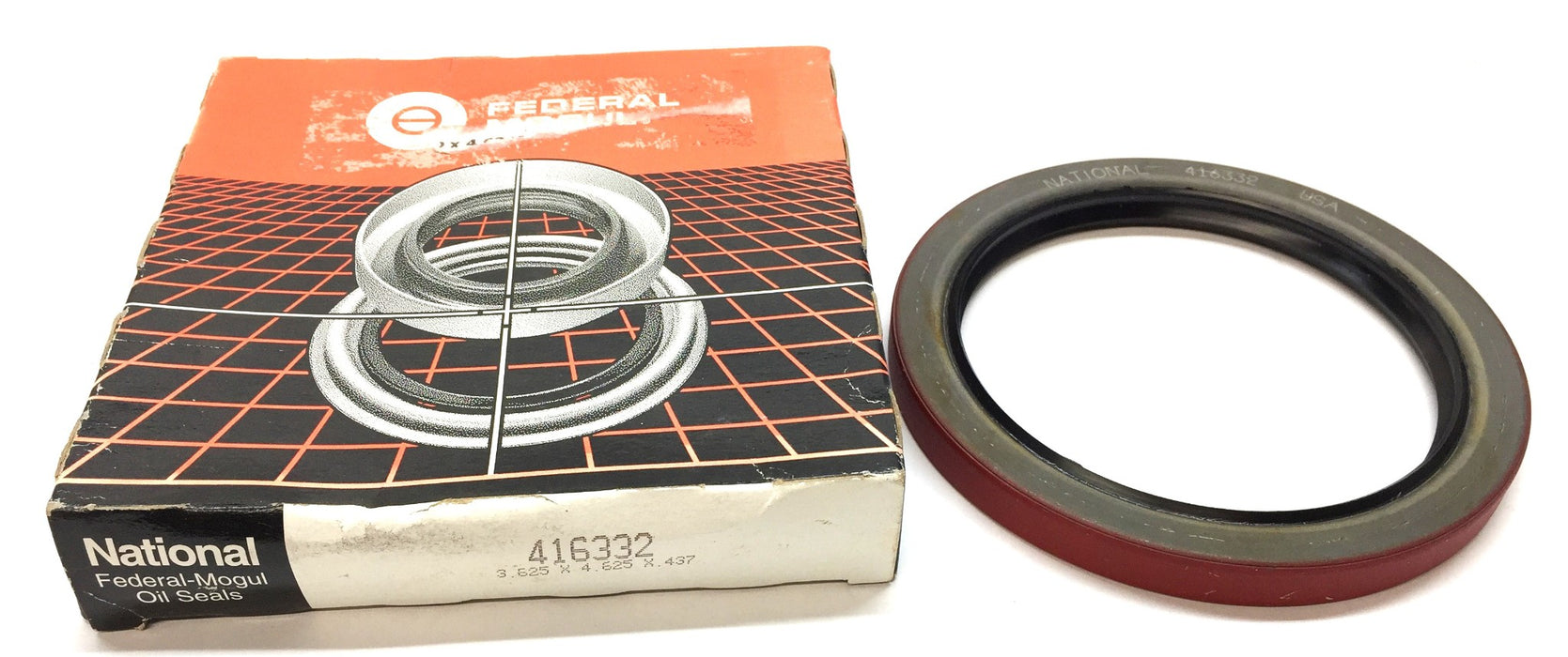 Federal Mogul/National 3.625 x 4.625 x .437 Oil Seal 416332 NOS