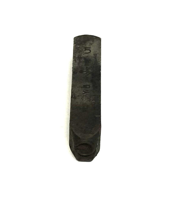 YB 1/2 Inch Number Metal Stamp 5 USED