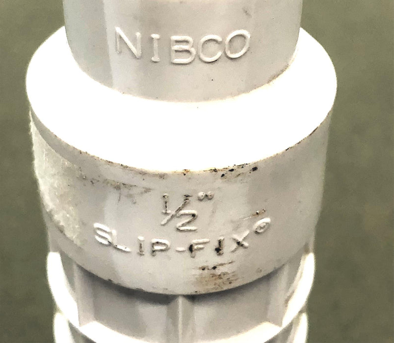 Nibco 1/2" PVC Slip-Fix [Lot of 2] NOS