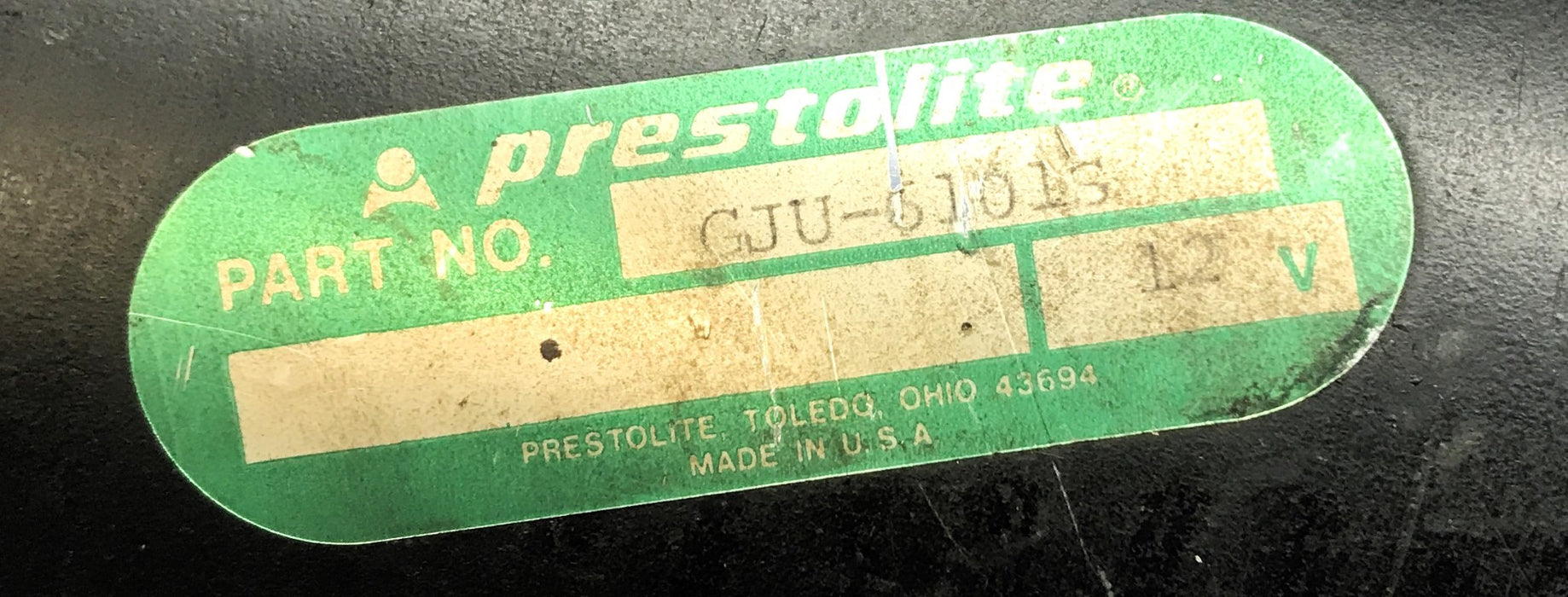 Prestolite 12V Generator GJU-6101S NOS