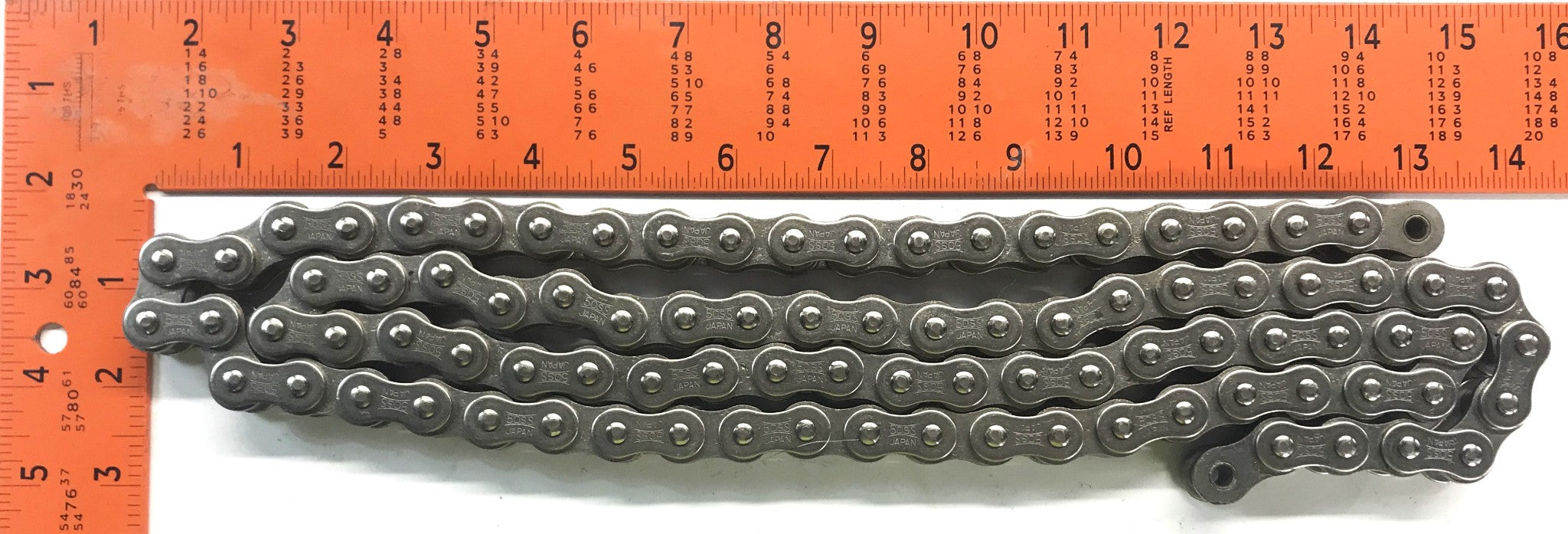 Unbranded Stainless Steel Roller Chain 56" 50SS NOS