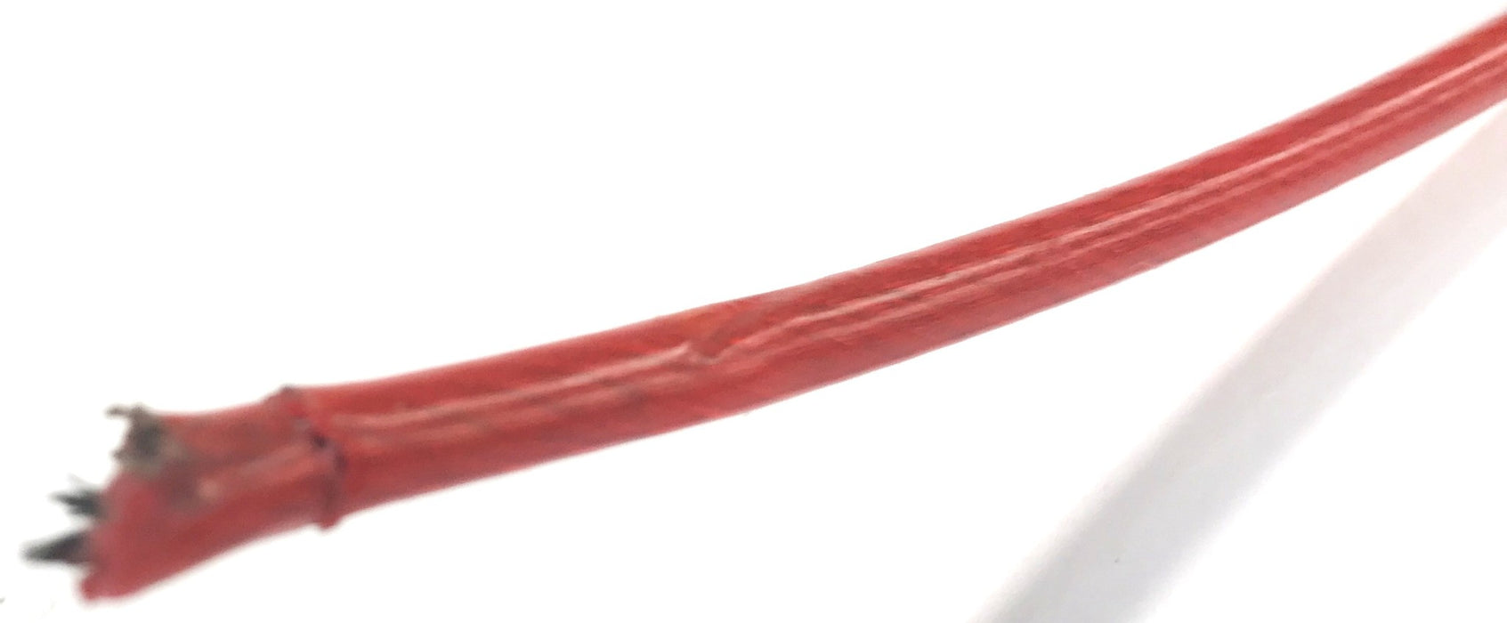 Unbranded Red Wire Undefined Length 9/200" Wire Size NOS