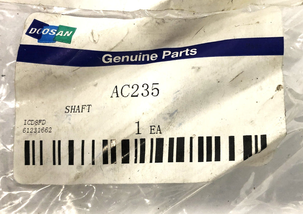 Doosan Loading Wheel Shaft AC235 [Lot of 3] NOS