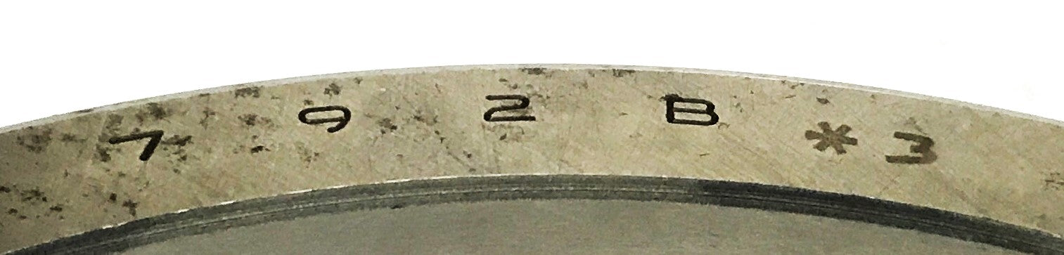 Timken Tapered Bearing Cup/Ring 792B-3 NOS