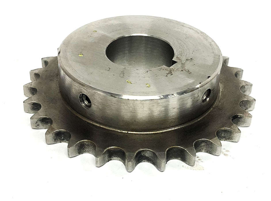 Tsubaki 1.25 Inch Bore Roller Chain Sprocket 40B26SS F 1-1/4 NOS