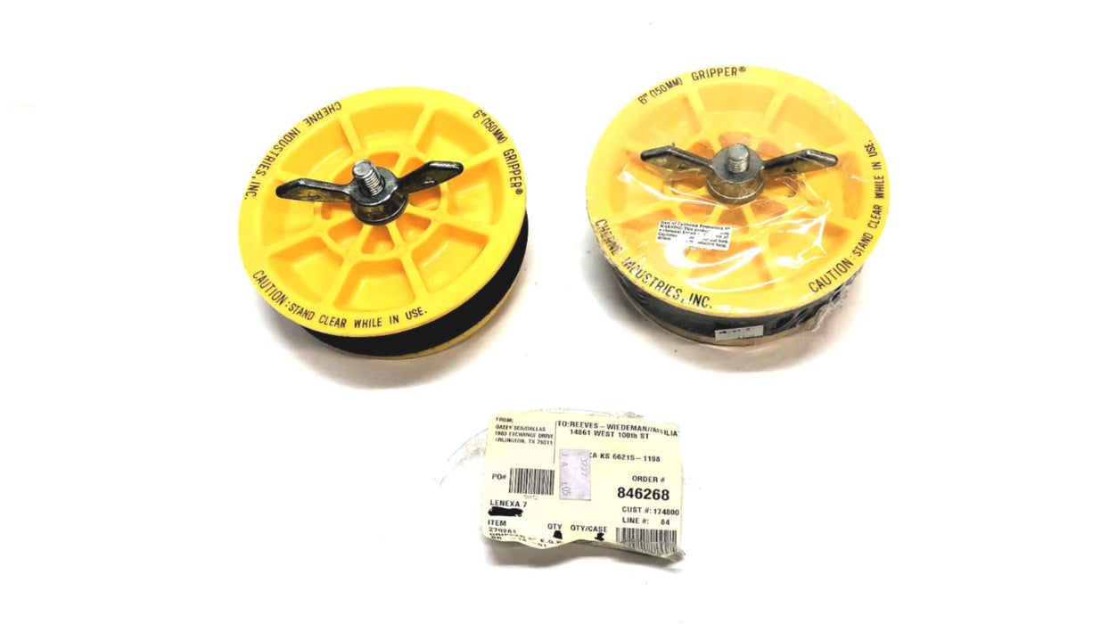 Cherne 6" (150MM) Mechanical Gripper [Lot of 2] 270261 NOS