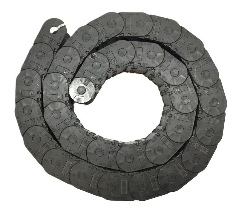 Igus Black Flexible Slot Cable Chain 2650-05-100 USED