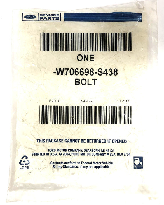 Ford Bolt W706698-S438 [Lot of 3] NOS