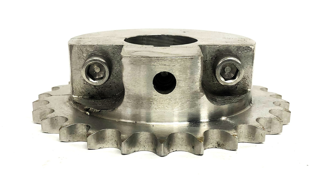 Unbranded 1.21 Inch Bore Split Roller Chain Sprocket 26 Tooth NOS