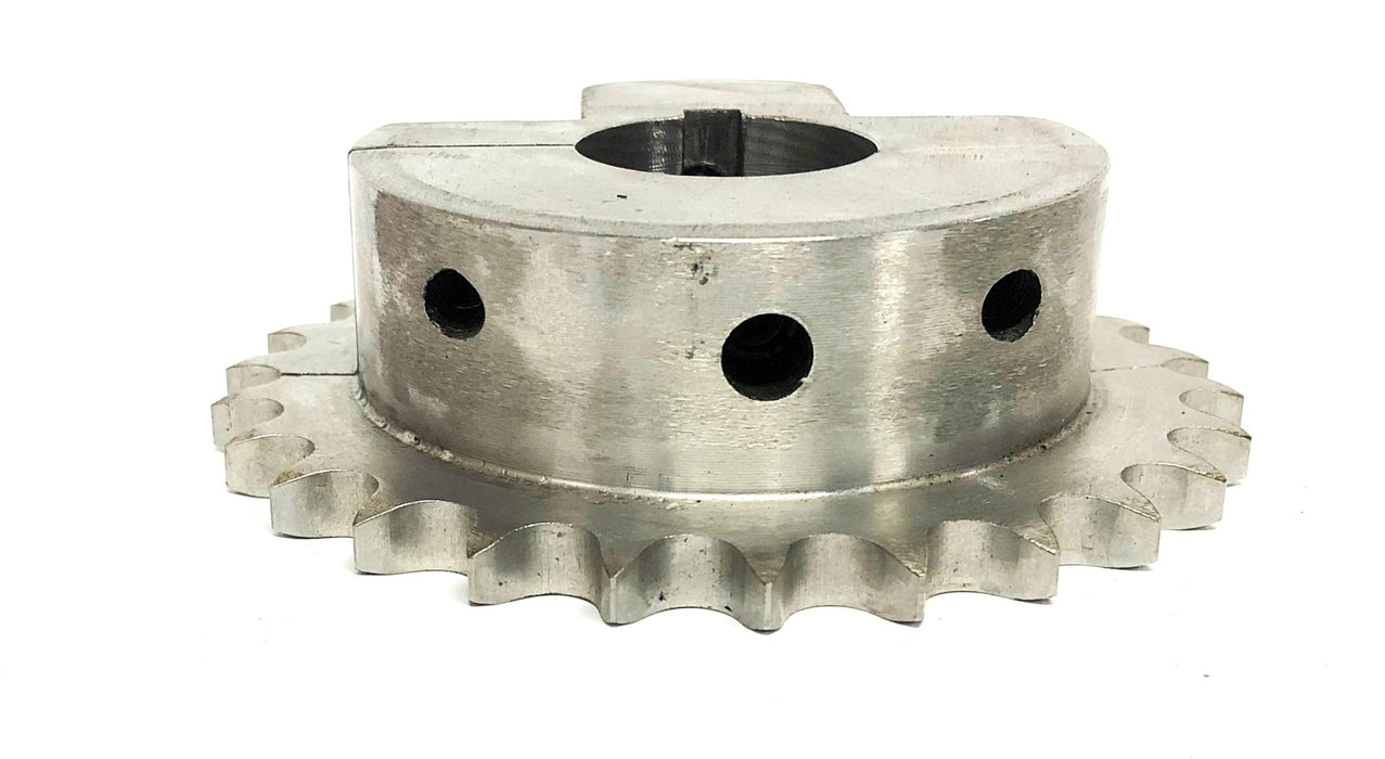Unbranded 1.21 Inch Bore Split Roller Chain Sprocket 26 Tooth NOS