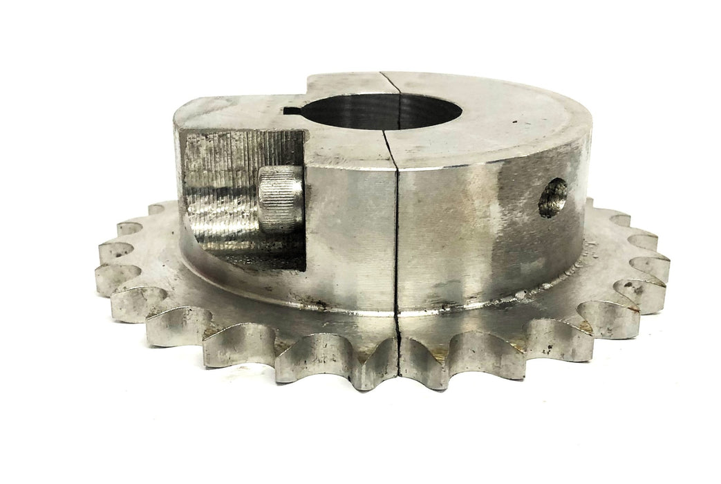 Unbranded 1.21 Inch Bore Split Roller Chain Sprocket 26 Tooth NOS