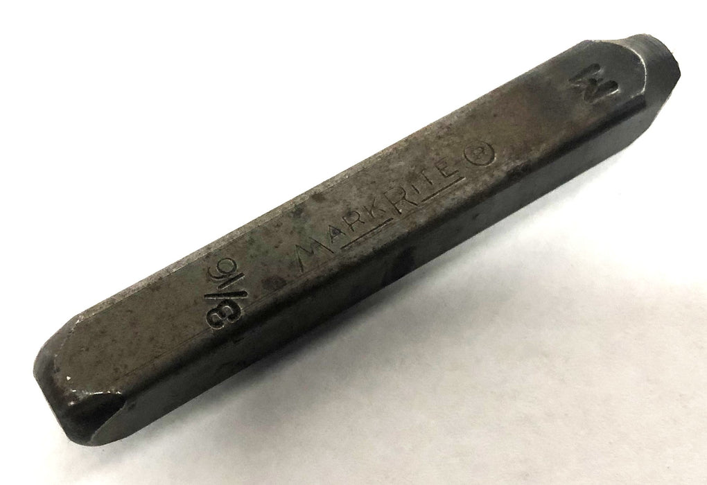 MarkRite 3/16 Inch Letter Metal Stamp M USED