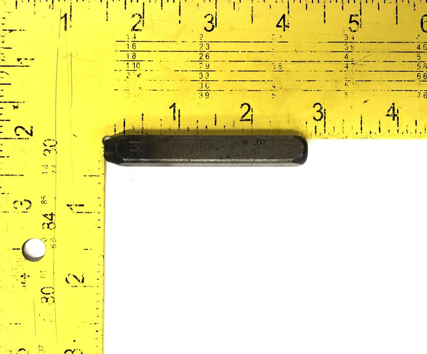 MarkRite 3/16 Inch Letter Metal Stamp M USED