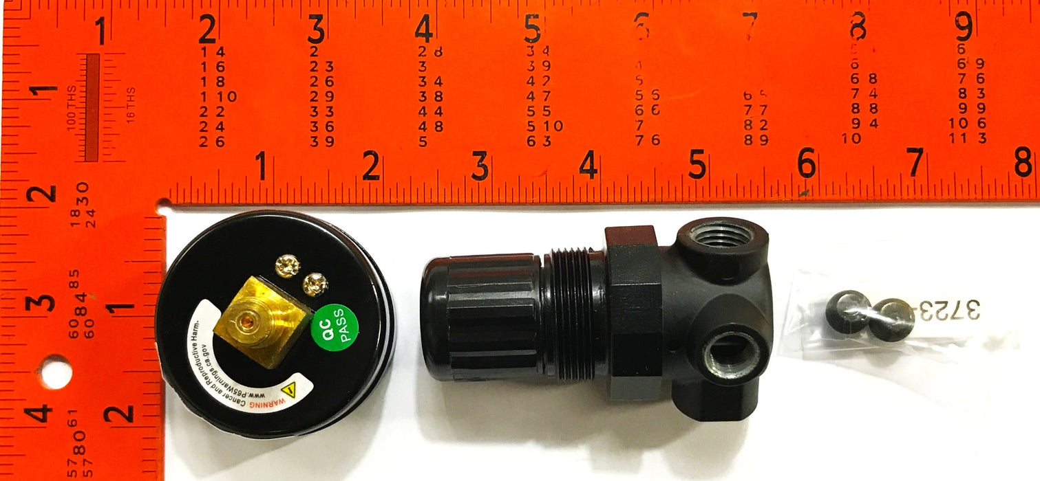 Norgren Air Regulator and Pressure Gauge R07-200-RNKA NOS