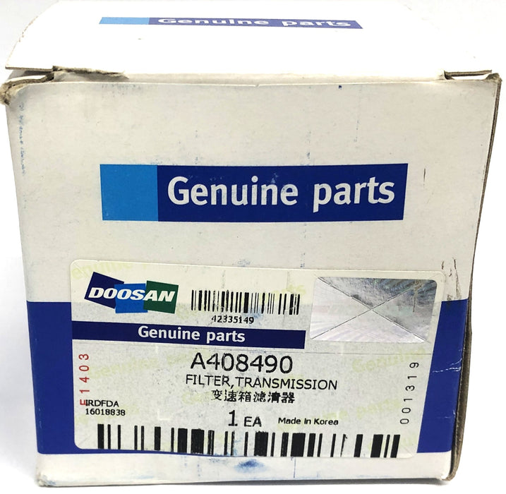 Doosan Transmission Filter A408490 [Lot of 2] NOS