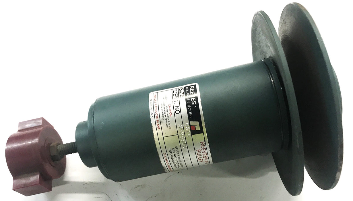 REEVES Variable Speed Pulley H-95519 NOS