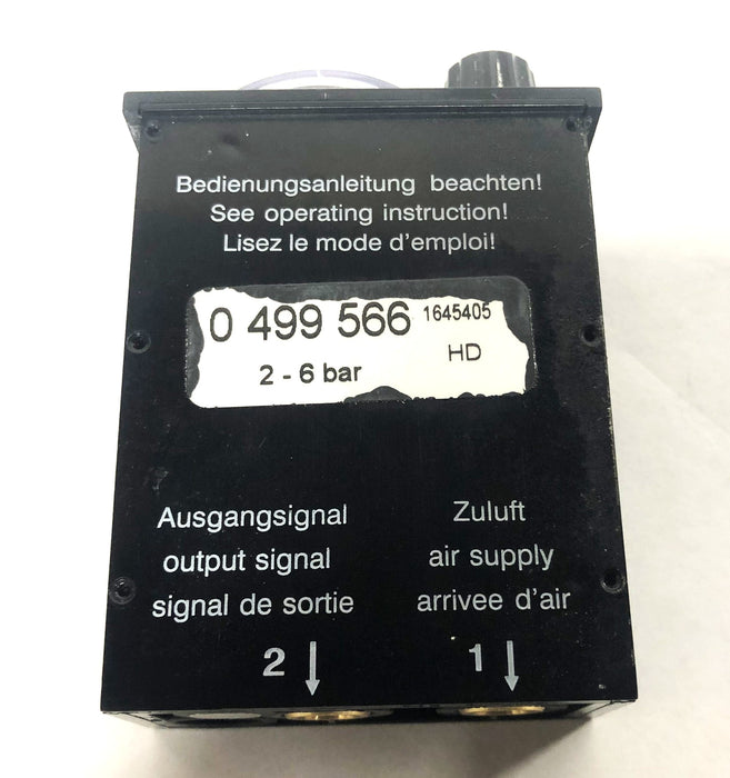 Piab 3/2 NC 2-30s cpl Timer Valve 0-499-566 (0119657, 1645405) USED