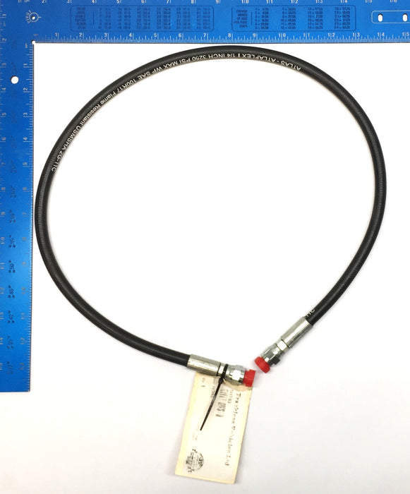 Trackless 40" Atlas ATLAFLEX I 1/4" 3250 PSI Hose 5H763 (USMSHA 2G-11C) NOS