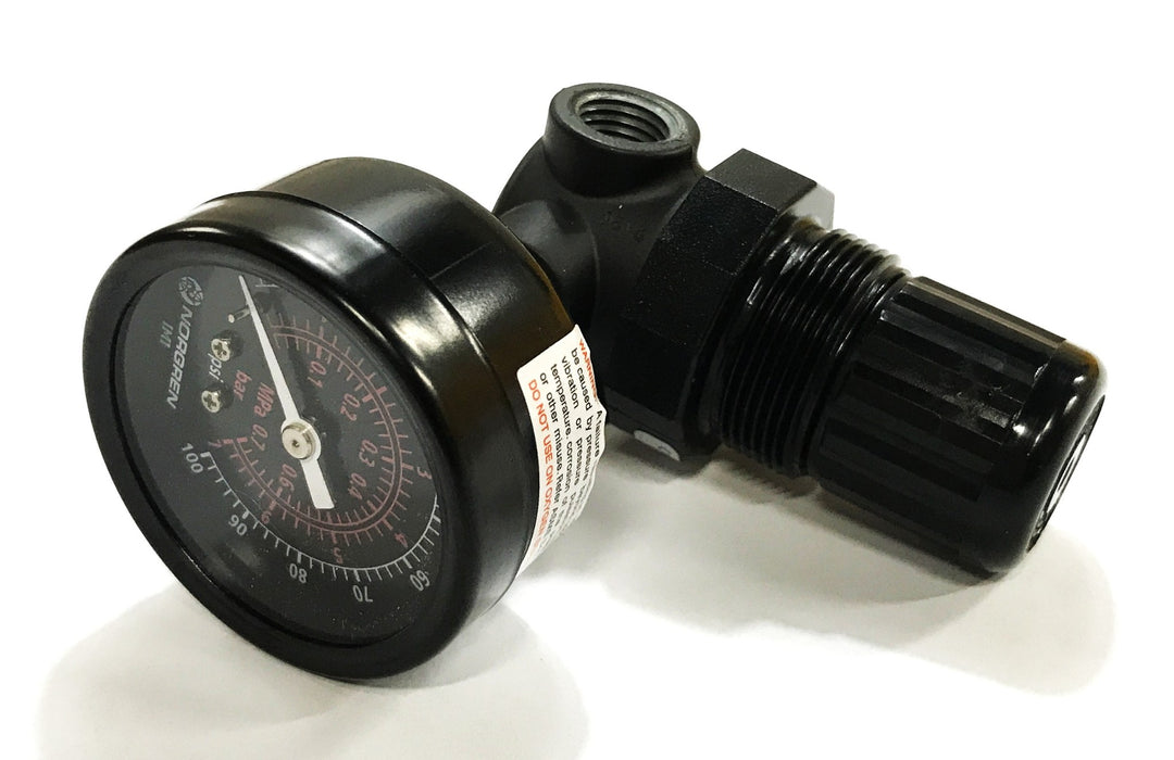 Norgren Air Regulator and Pressure Gauge R07-200-RNKA NOS